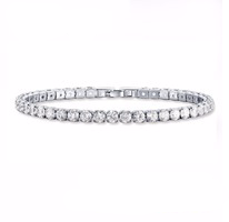 Cubic Zirconia Tennis Bracelet